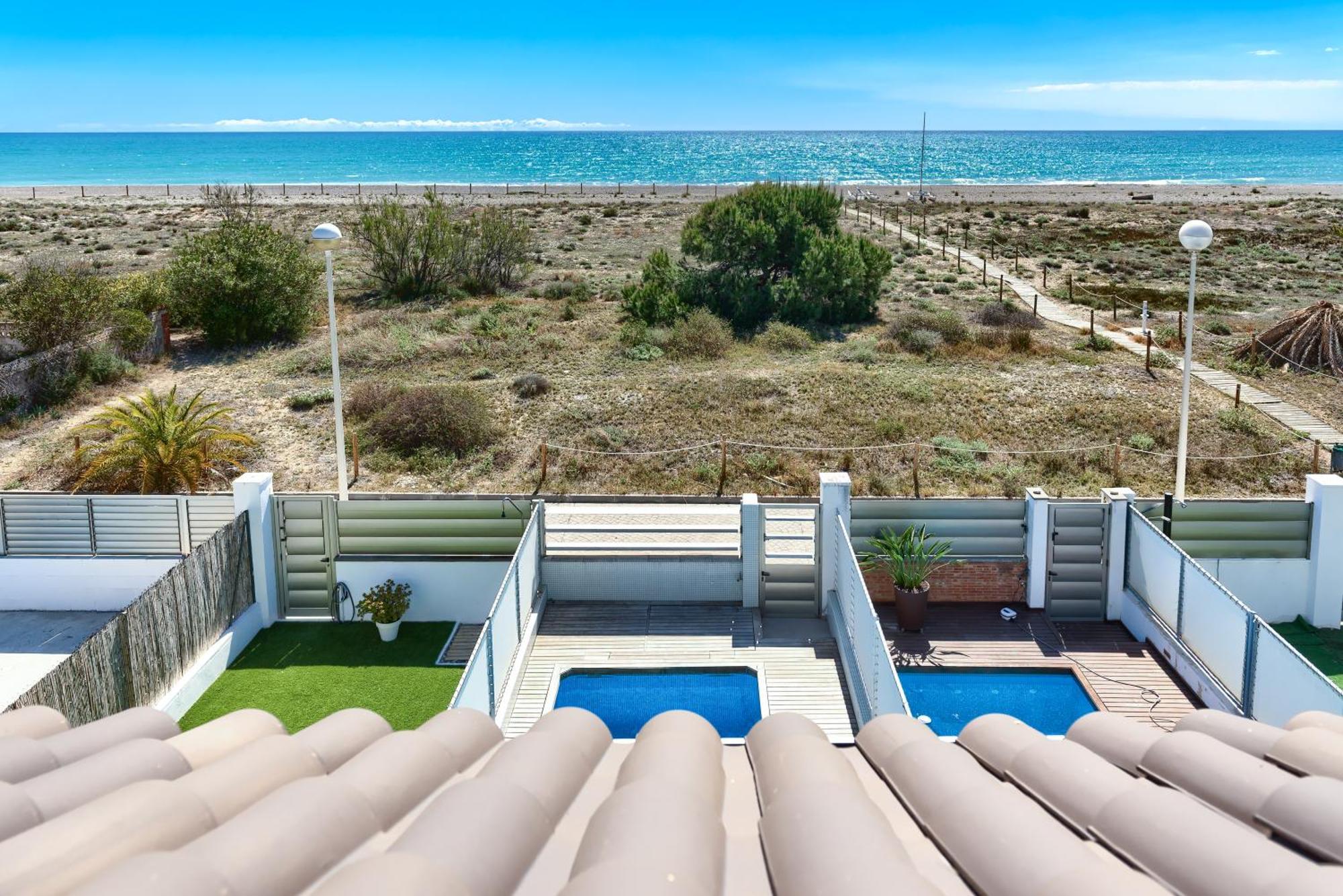 Appartement Casa Frente Al Mar Con Piscina Privada à Sagonte Extérieur photo