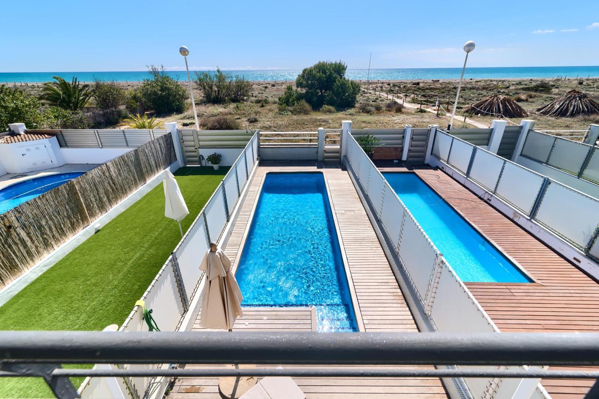 Appartement Casa Frente Al Mar Con Piscina Privada à Sagonte Extérieur photo